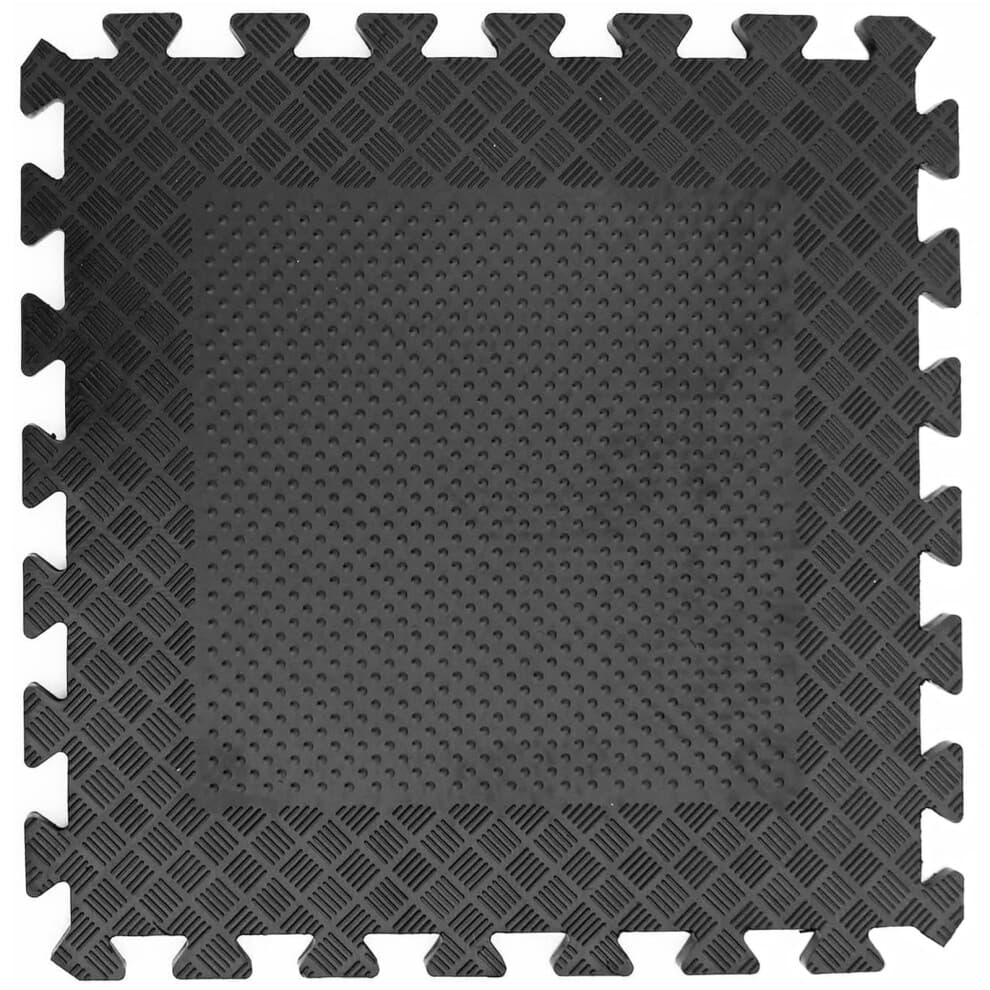Actiasmat Rubber Interlocking Gym Garage Mats