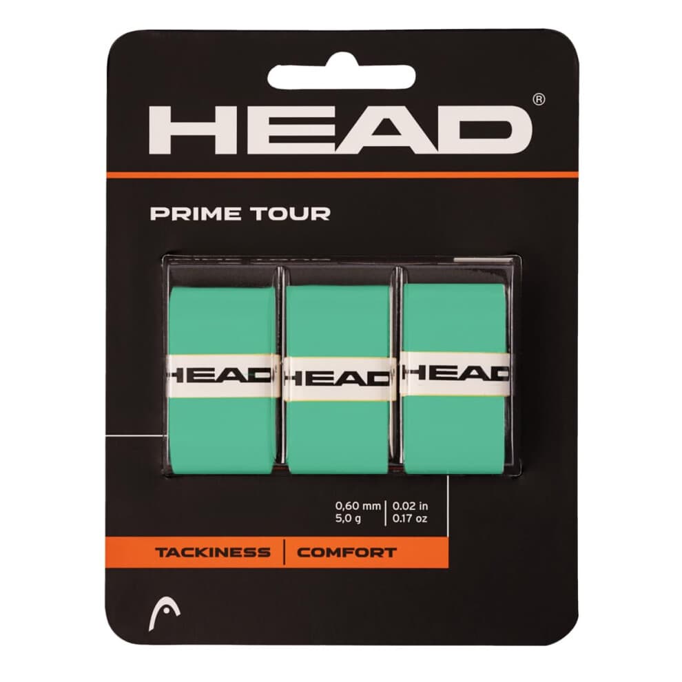 HEAD Prime Tour Overgrip 3 Pack Mint
