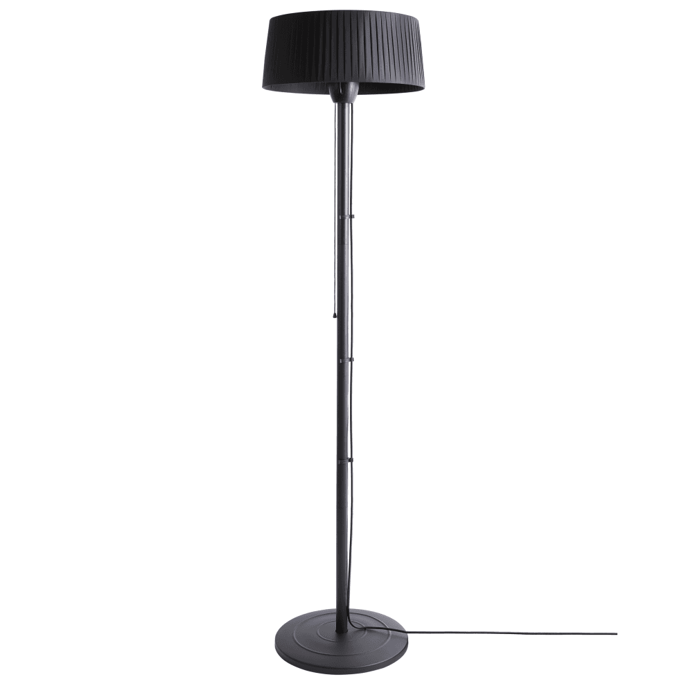 Freestanding Infrared Patio Heater VARAZZE 1500 W Black