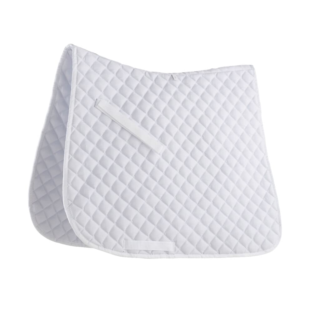(Pony, White) Roma Grand Prix All Purpose Saddle Pad