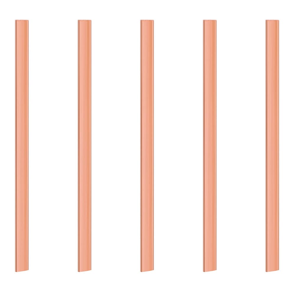 5X 99.6% T2  Copper Cu Flat Bar Plate 3mm x 15mm x 250mm Metal Strip