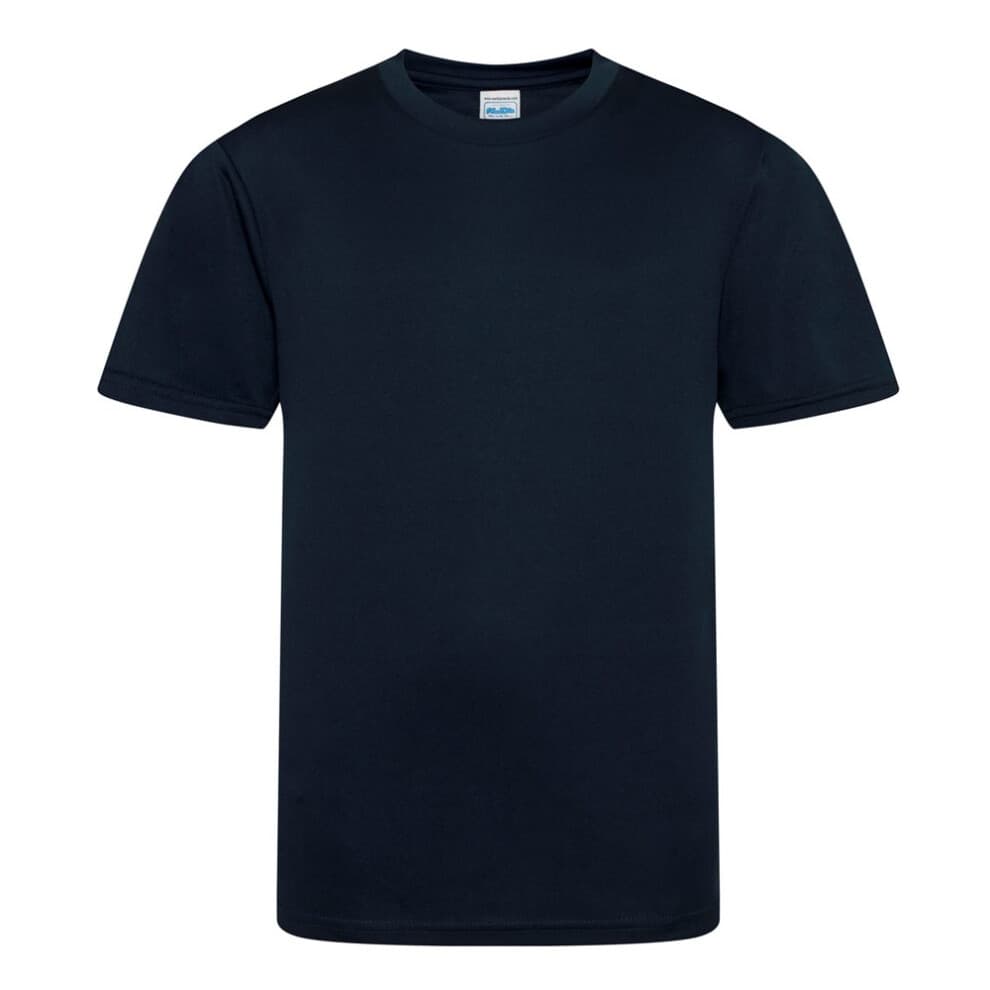 (12-13 Years, French Navy) AWDis Cool Childrens/Kids Smooth T-Shirt