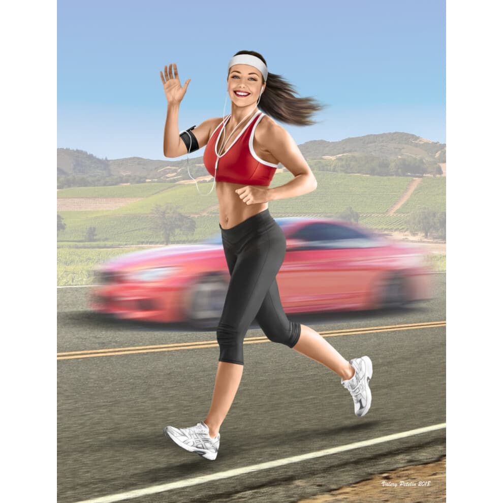 MAS24050 - Masterbox 1:24 - Jogging some miles. Tyra