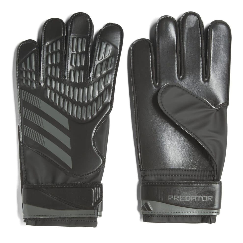 (8, Black/Grey) Adidas Unisex Adult Predator Training Goalkeeper Gloves