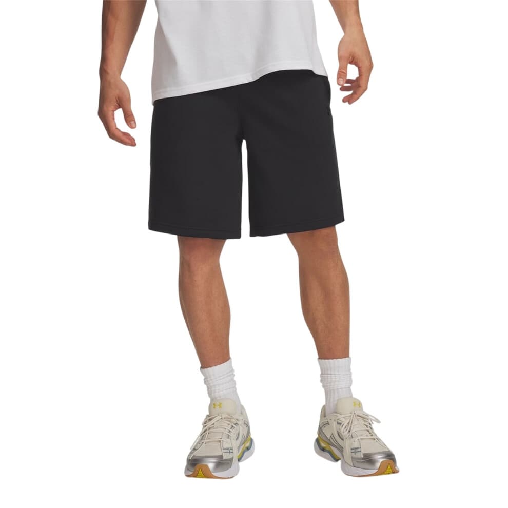 (M, Black) Under Armour Mens Rival Logo Shorts