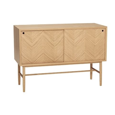 Hubsch Sideboard with sliding doors oak
