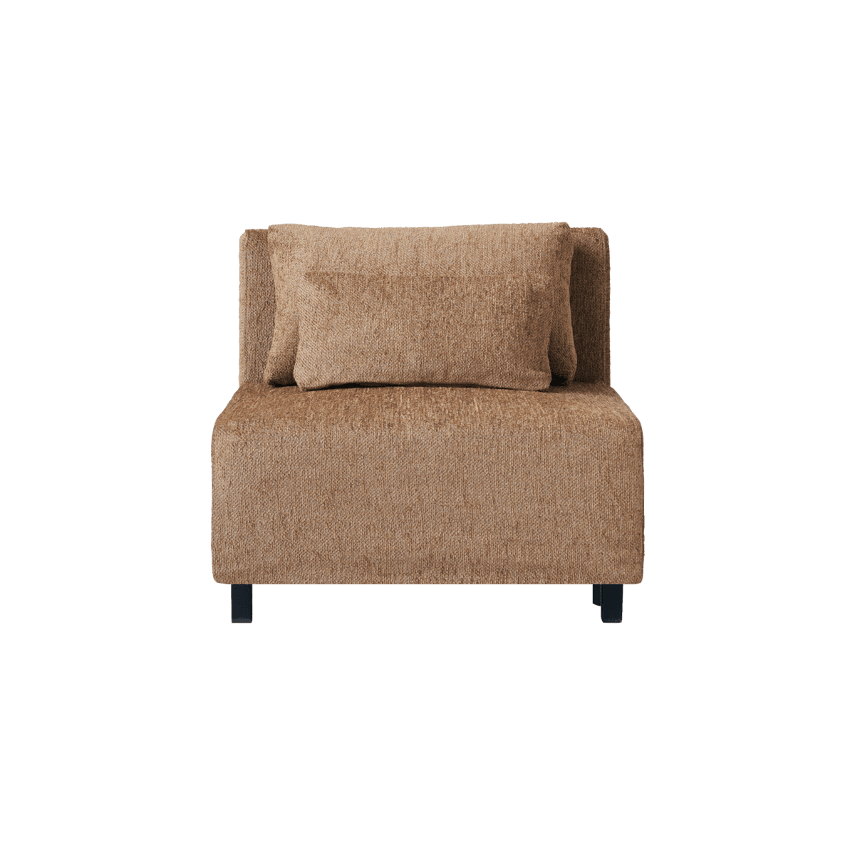 House Doctor Camphor sofa module middle element incl 2 cushions - camel