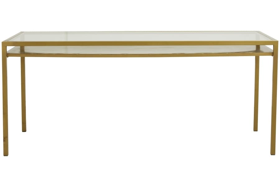Nordal Etne dining table - gold