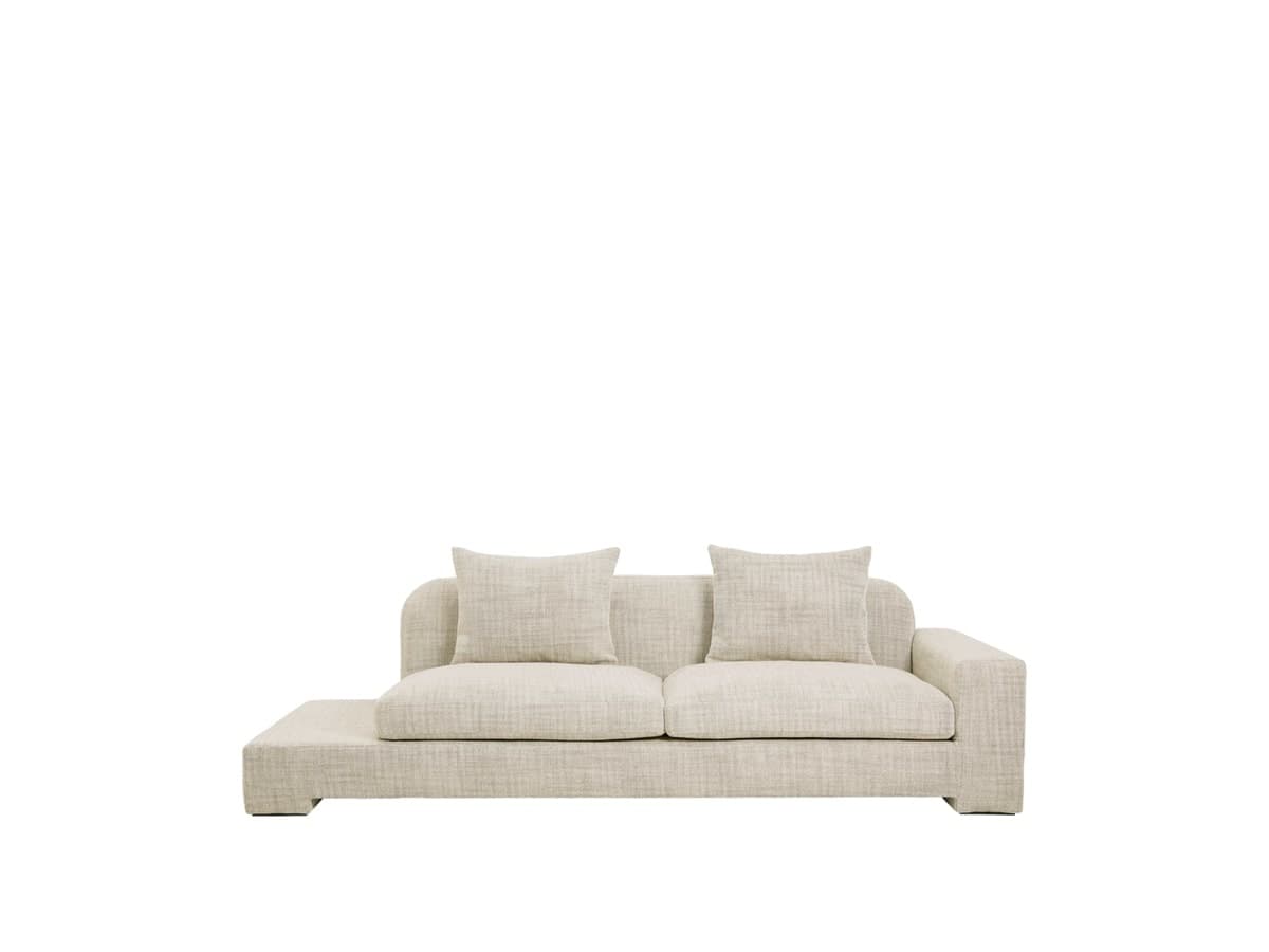 Broste Copenhagen Bay sofa right light beige - 31002021