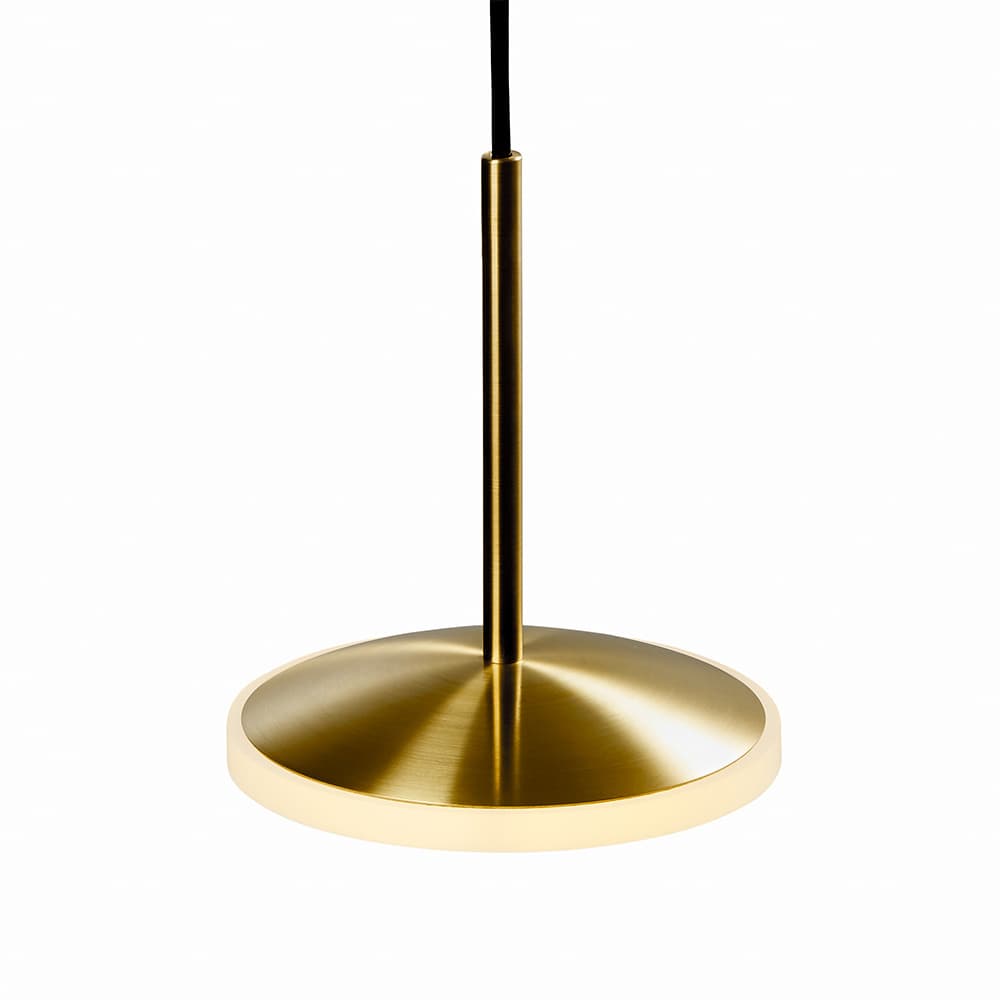 Graypants Dish6h hanging lamp brass - GP-281