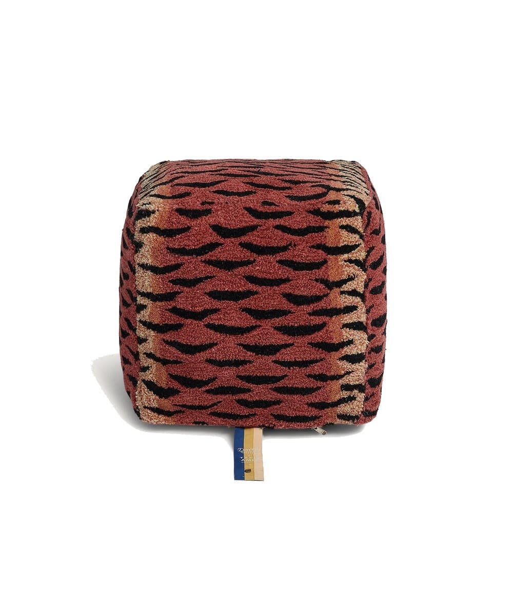 Doing Goods Pink leopard pouf small - 1.45.15.009.030.3