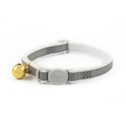 An Collar Cat Reflec Sil - Size - sgl - 20-30 - 396255