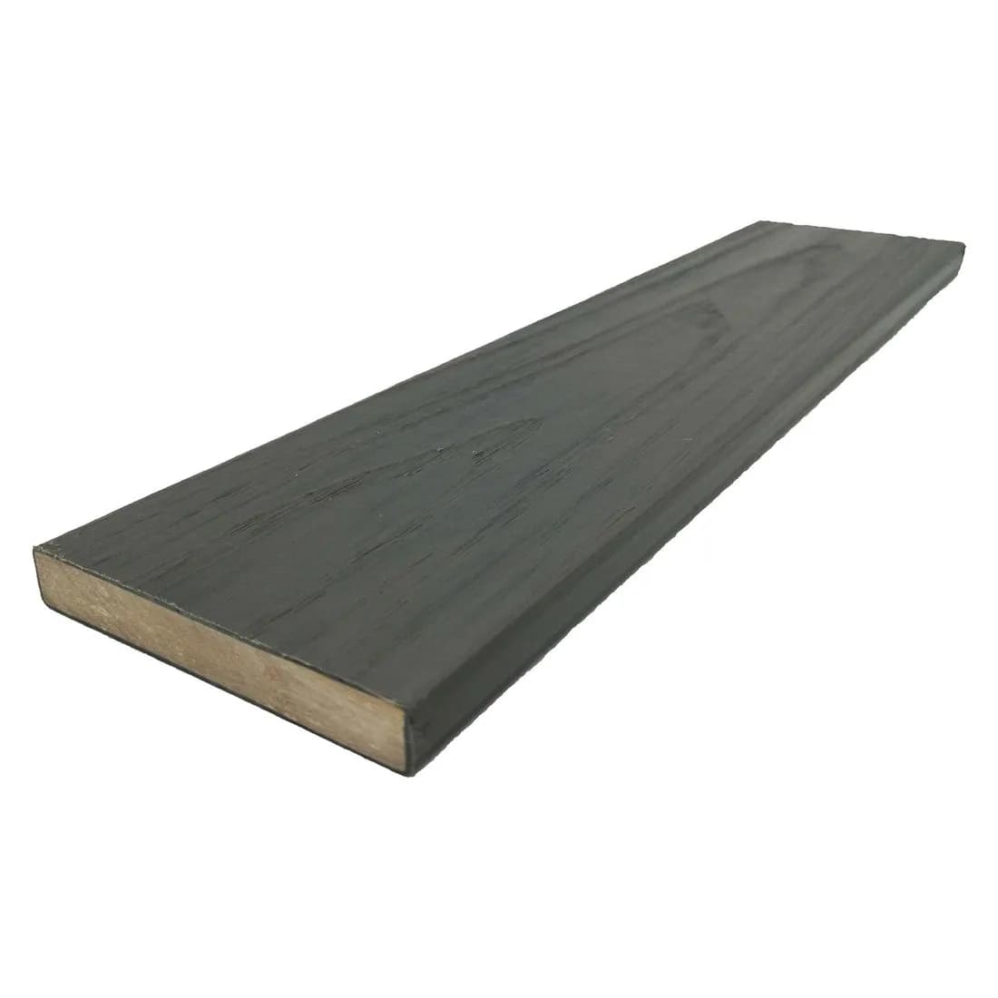 Hollow Composite Skirting Trim Rydal Grey 2.4M 100 X 15Mm