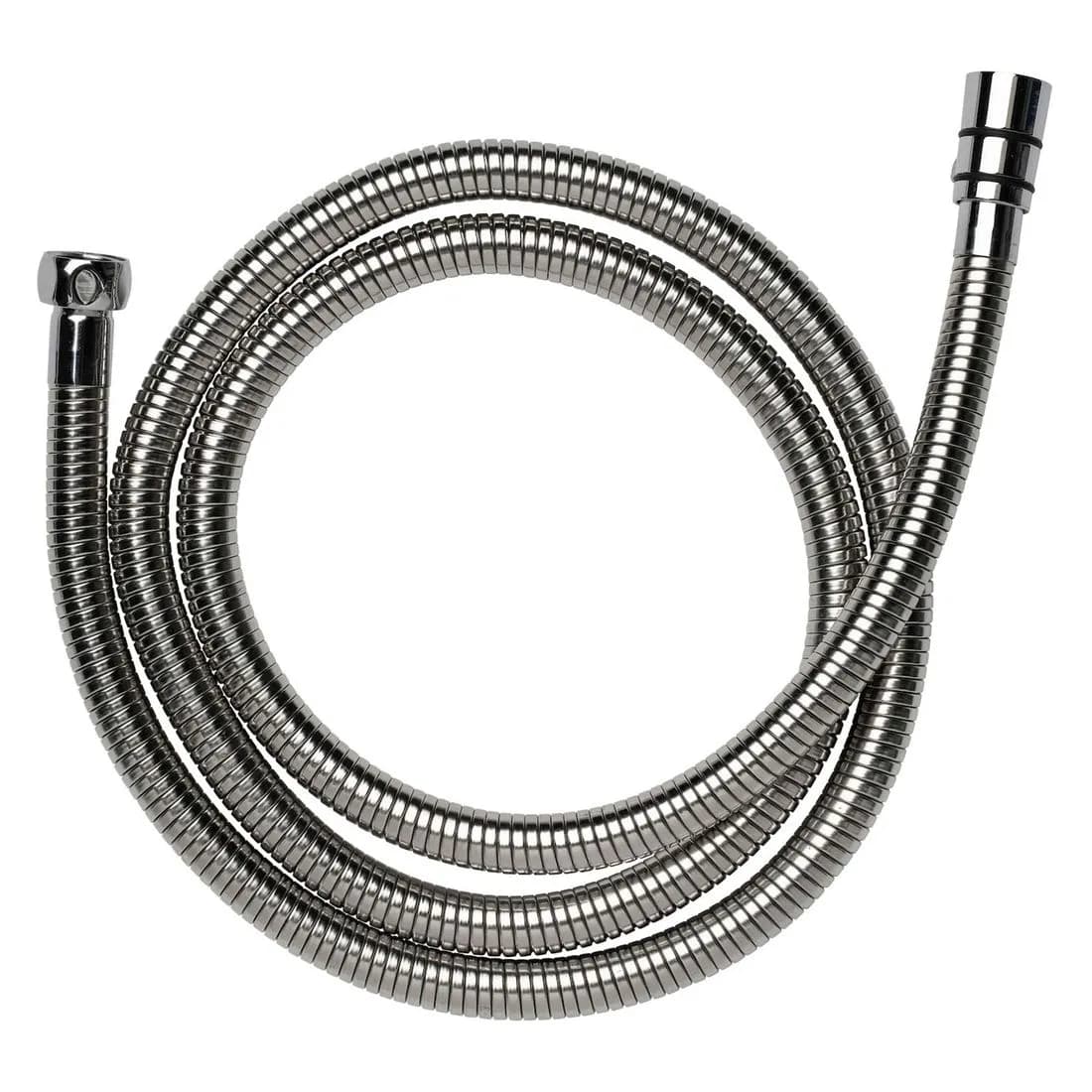 Stainless Steel Shower Hose 1.75M Brass Ends Croydex