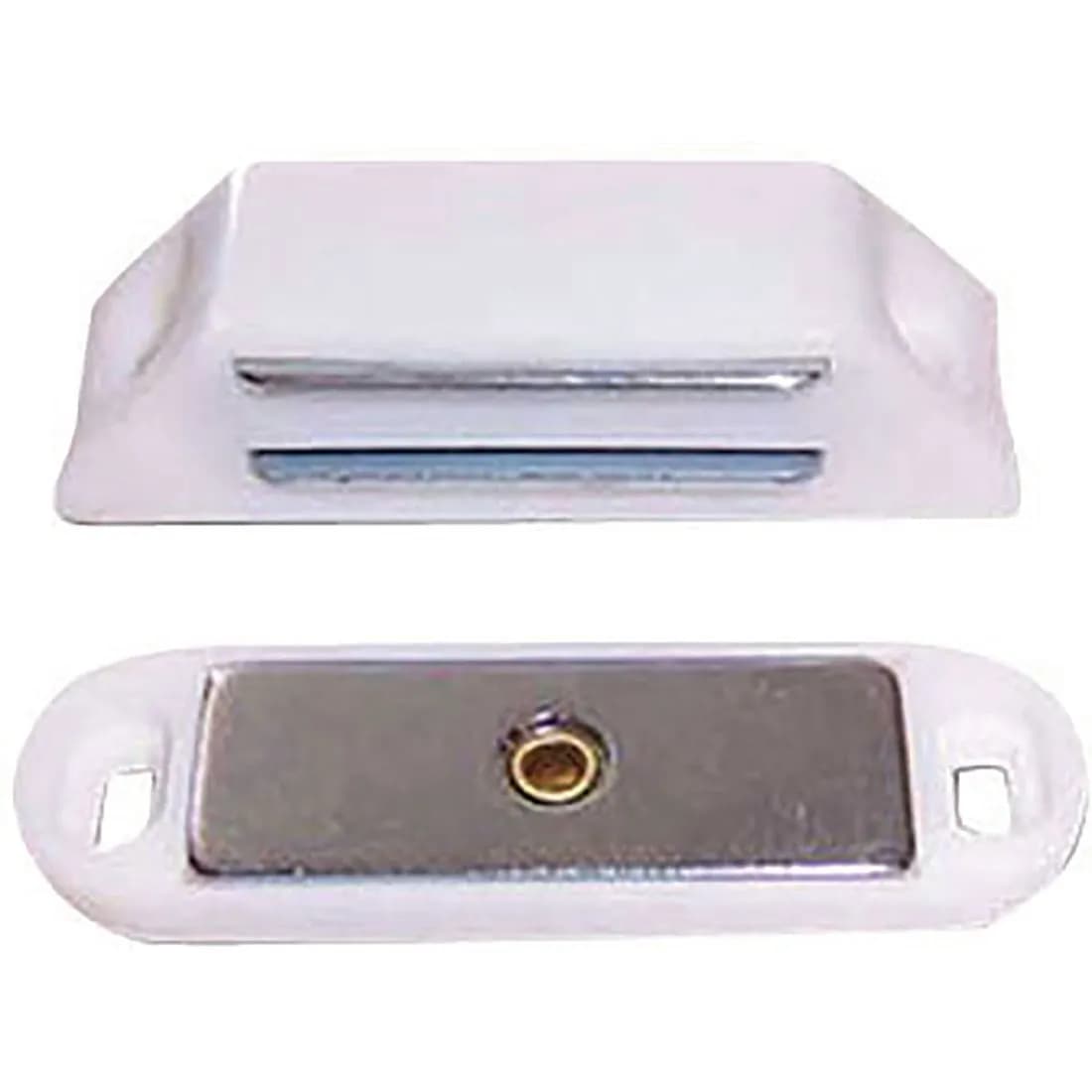 Magnetic Catch Double White Pk8