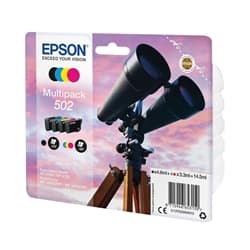 Epson 502 Ink Cartridge Binoculars Multipack CMYK C13T02V64010