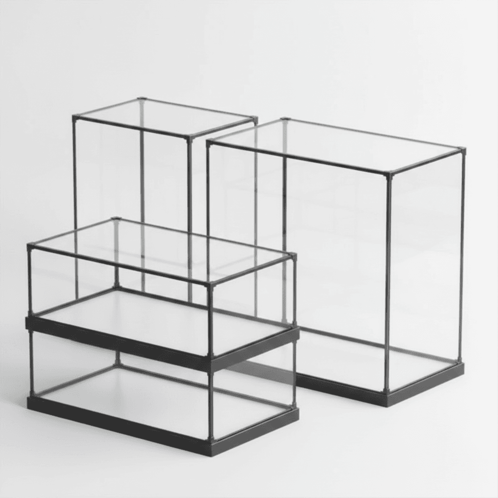 Acrylic Display Case for Collectibles| Clear Stackable Display Box| for toys