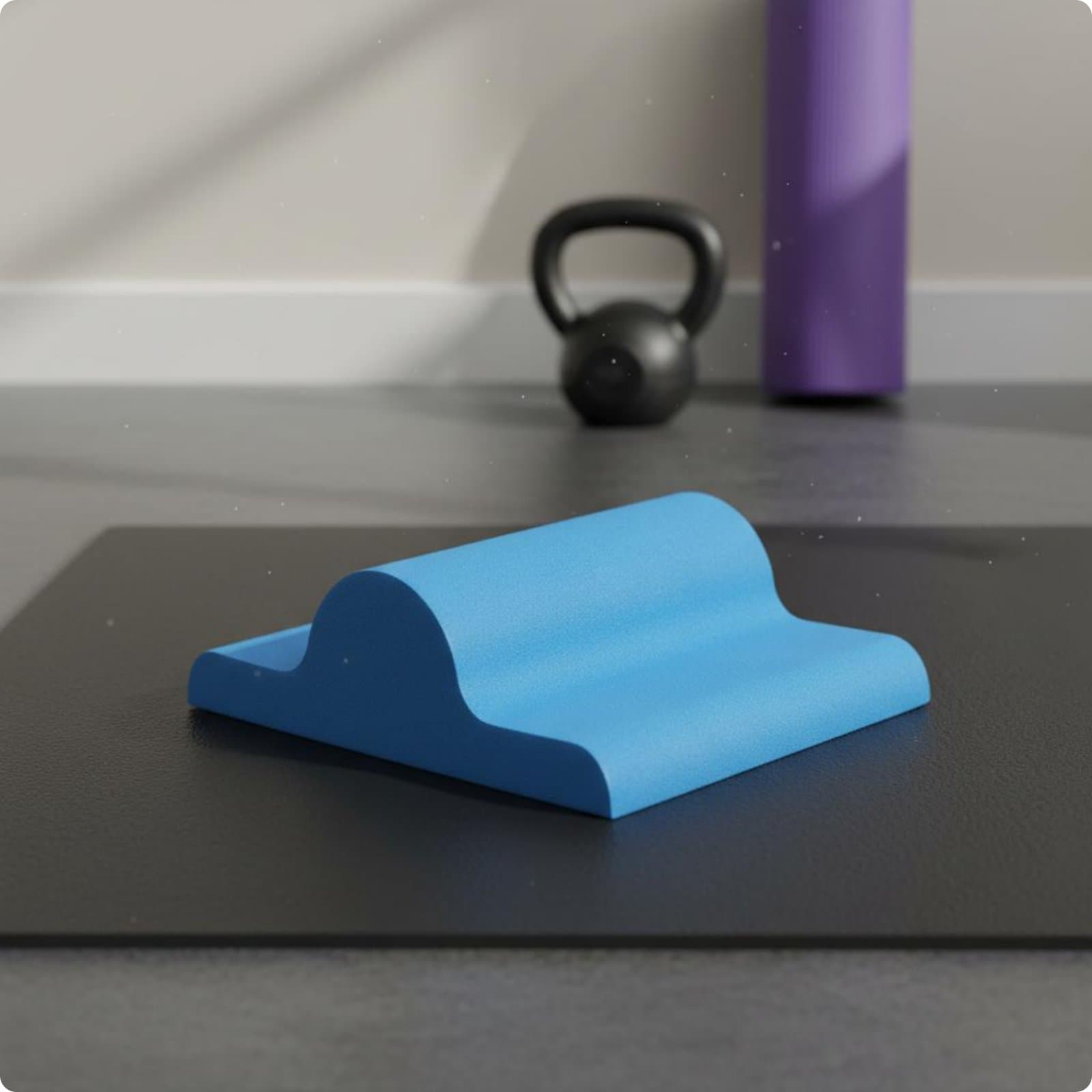 Heel Elevated Squat Board Multi-Use Slant Board Heavy Duty for Workout