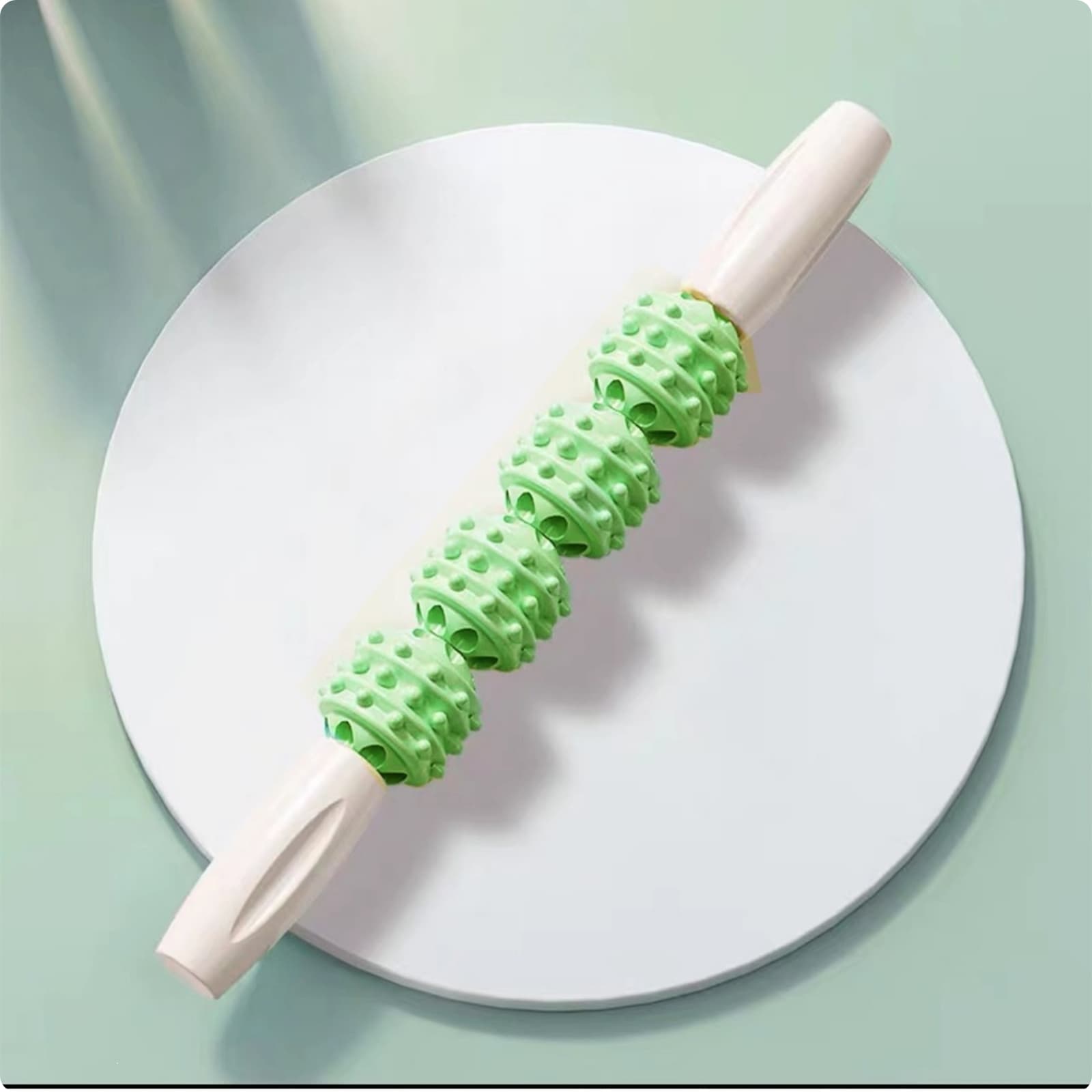 Handheld Roller Stick Ergonomic Roller Ball Massager Even Surface