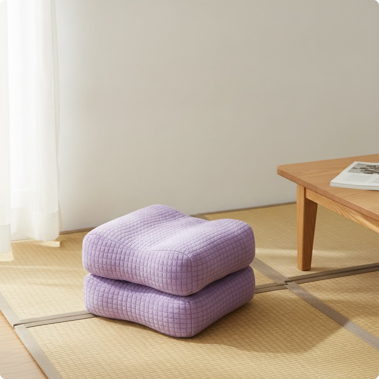 Foldable Leg Pillow Portable Orthopedic Leg Pillow Supportive for Bed| Sofa