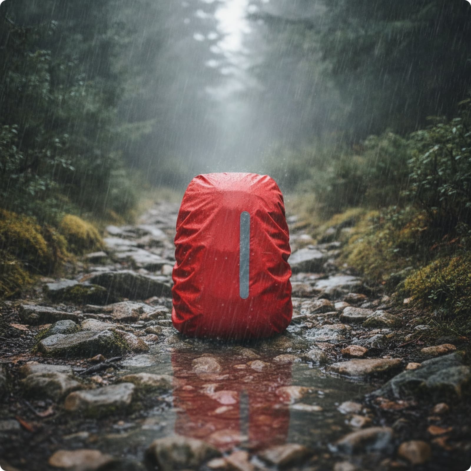 Backpack Rain Cover with Reflective Strip Sturdy for Travel