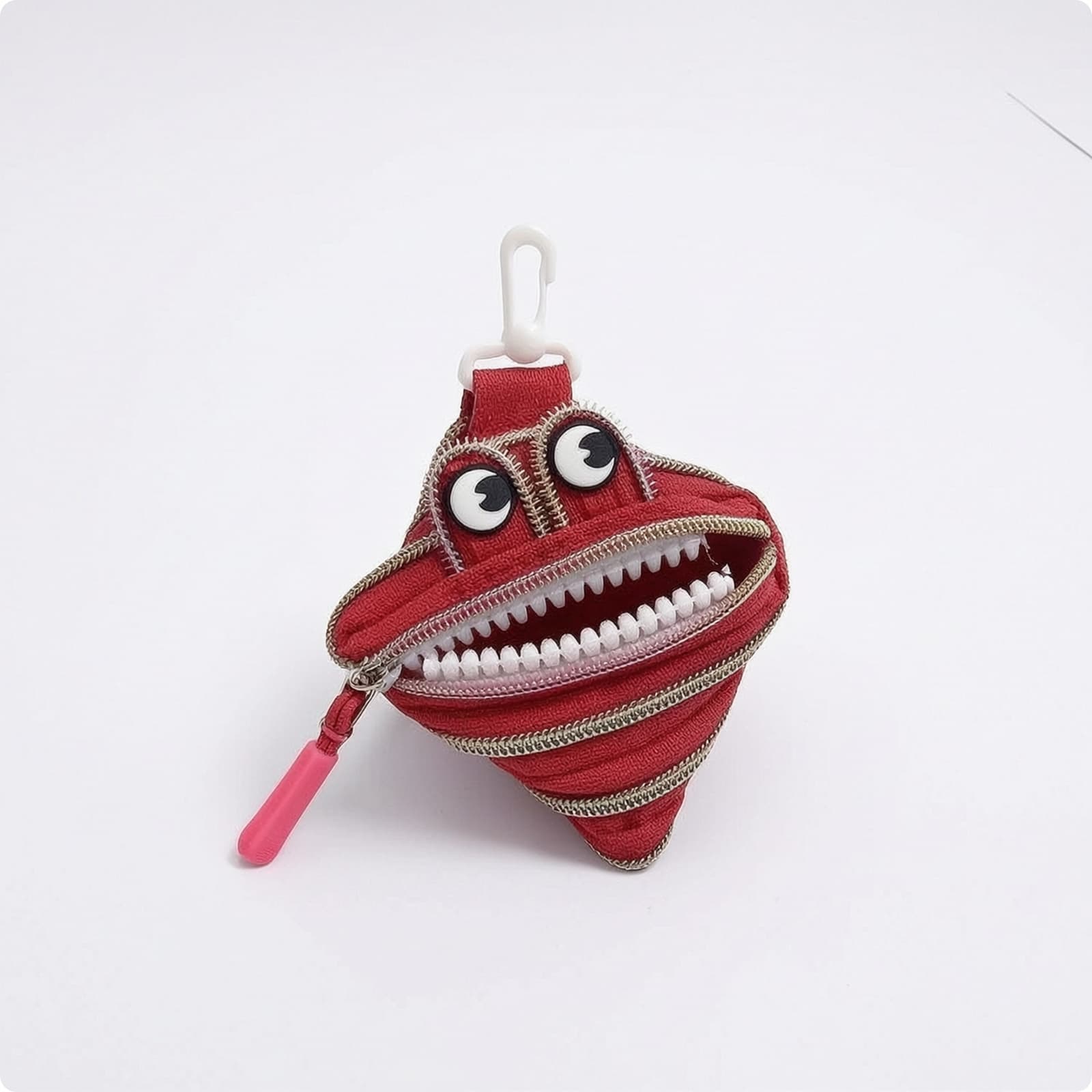Monster Face Pouch Lightweight Change Purse Portable for Travel| Students
