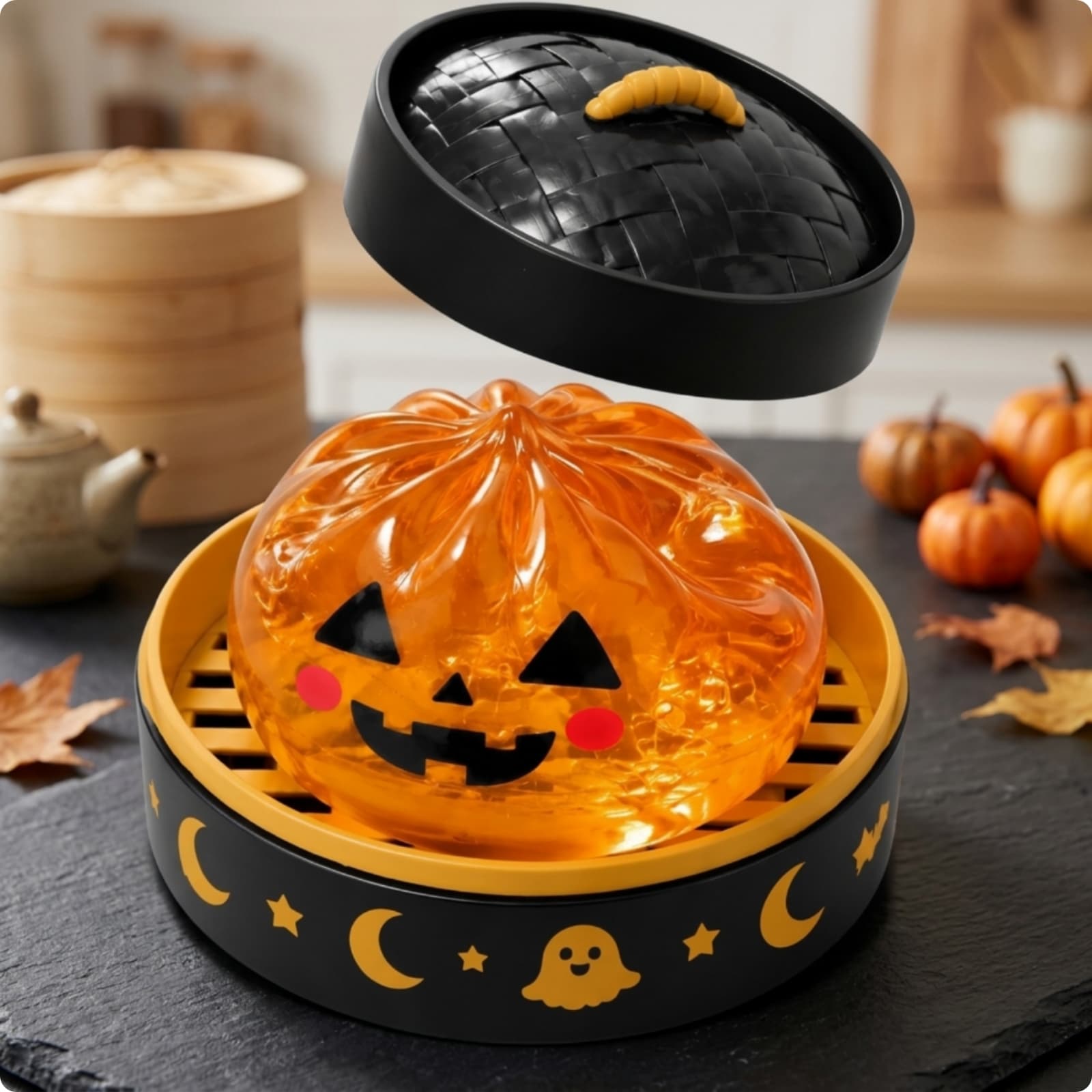 With Tray Soft Stress-Relief Toy Colorful for Halloween Party| Kids