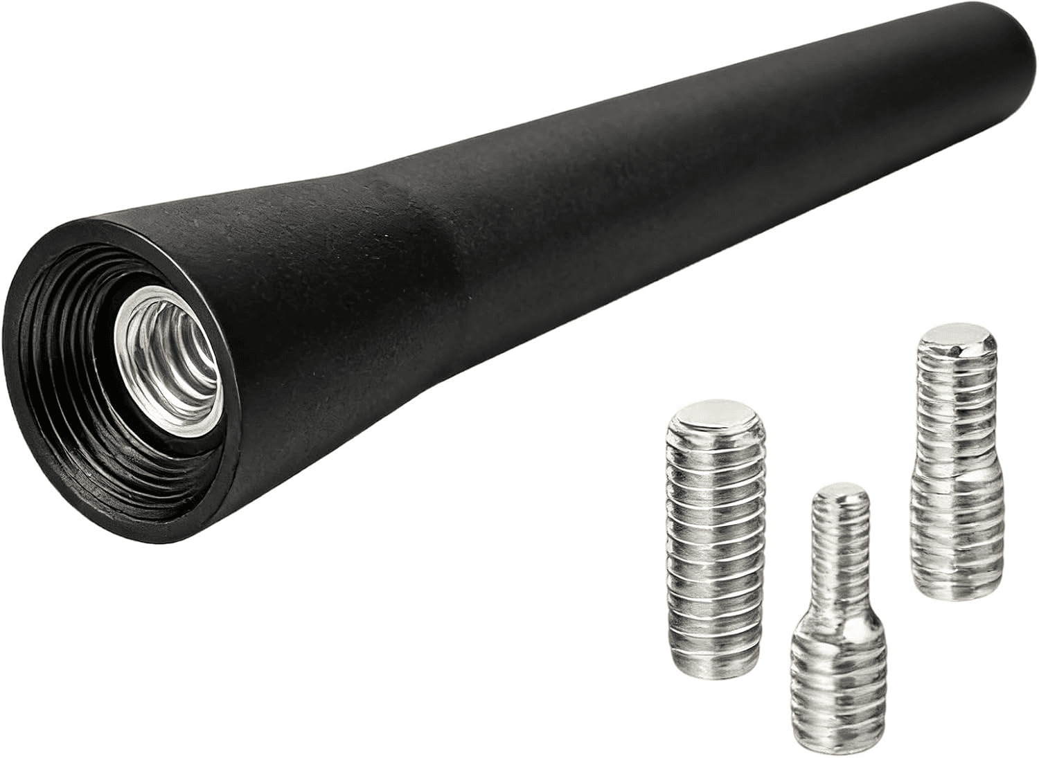 Mini Car Short Antenna| 6.5CM Auto Universal Aerial with Aluminum Screw| AM/FM/D