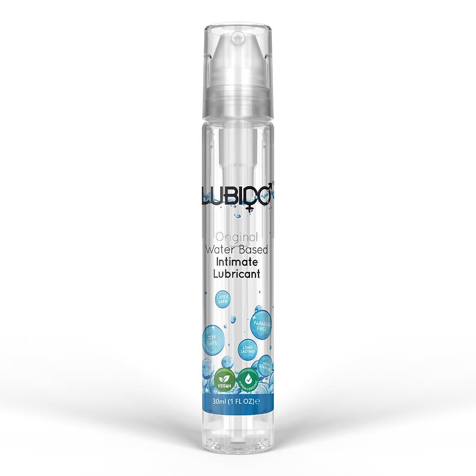 Lubido Water Based Lubricant Original Vaginal Anal Ease Hybrid Lube Pump Bottle