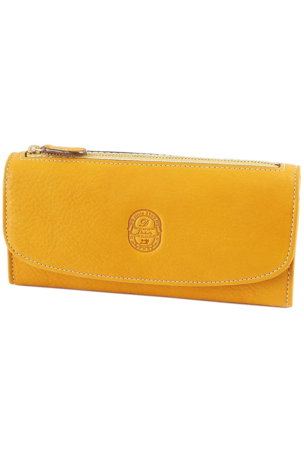 Dakota Women'S Genuine Leather Long Wallet| Mustard| Da-30181-53