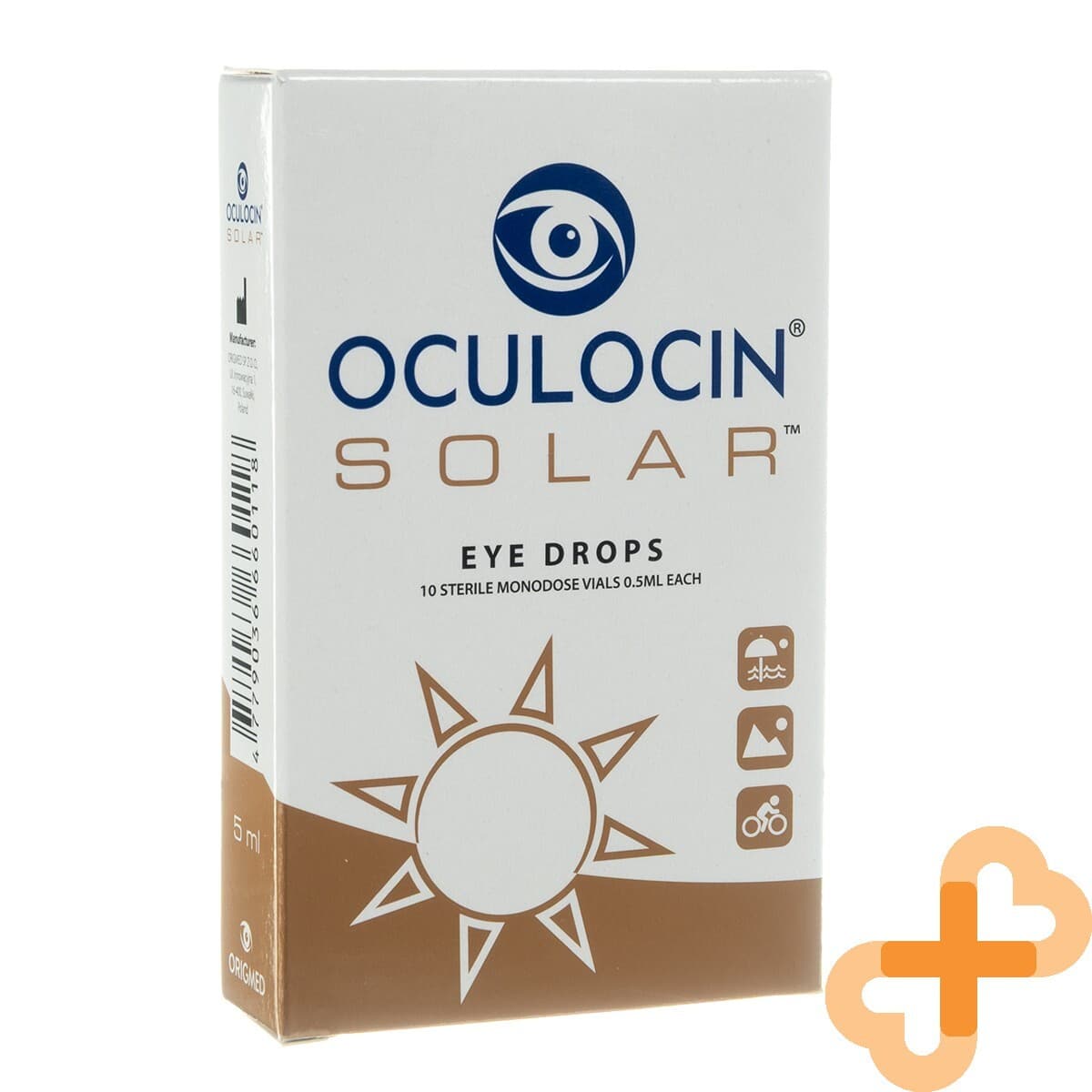 OCULOCIN SOLAR Eye Drops 0.5ml x 10 Vials for Tired Irritated or Sensitive Eyes