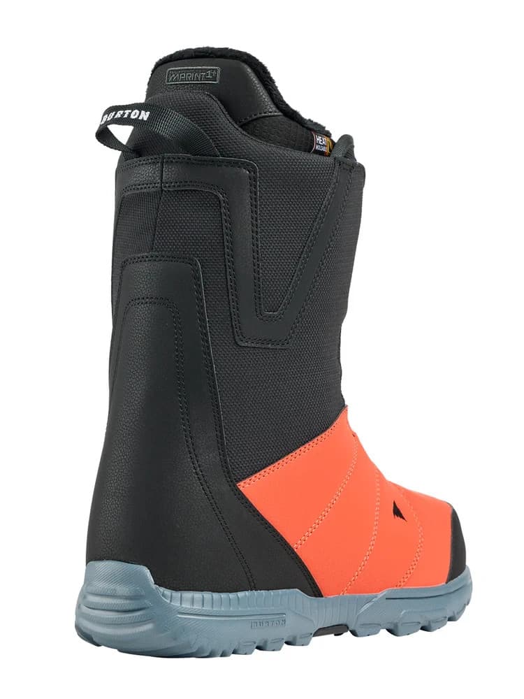BURTON MOTO BOA SNOWBOARD BOOTS - BLACK/FIESTA RED - 2026 - UK 8 view 2
