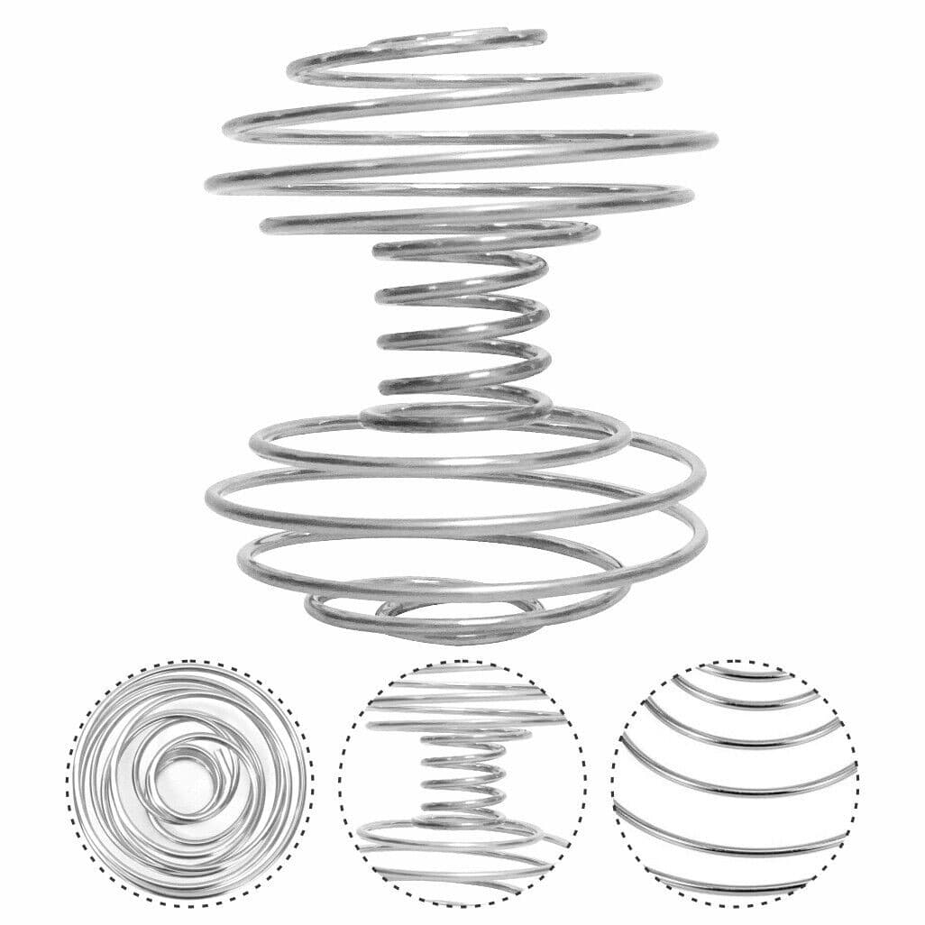 NEW Stainless Steel Bottle Mixer Blender Whisk Ball Protein Shaker Water Cup Mix