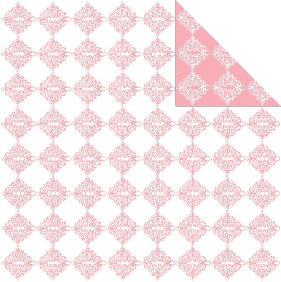 Grant Studios GTWED12-2141 Grace Taylor Wedding Paper 12 in. x 12 in.-Eternity C