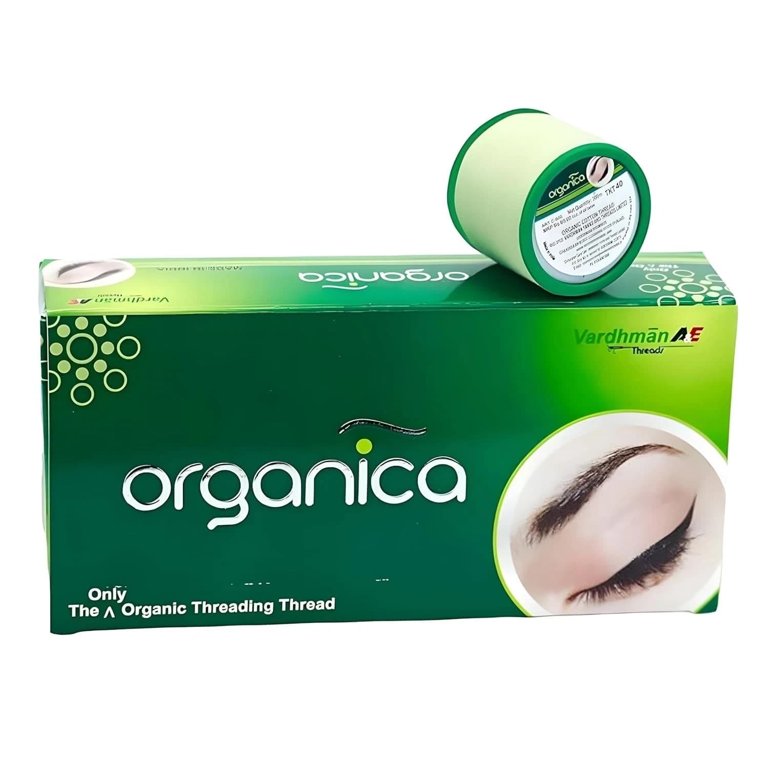 Organica Organic Cotton Eyebrow Threading Thread 8 Spool x 300m Pack
