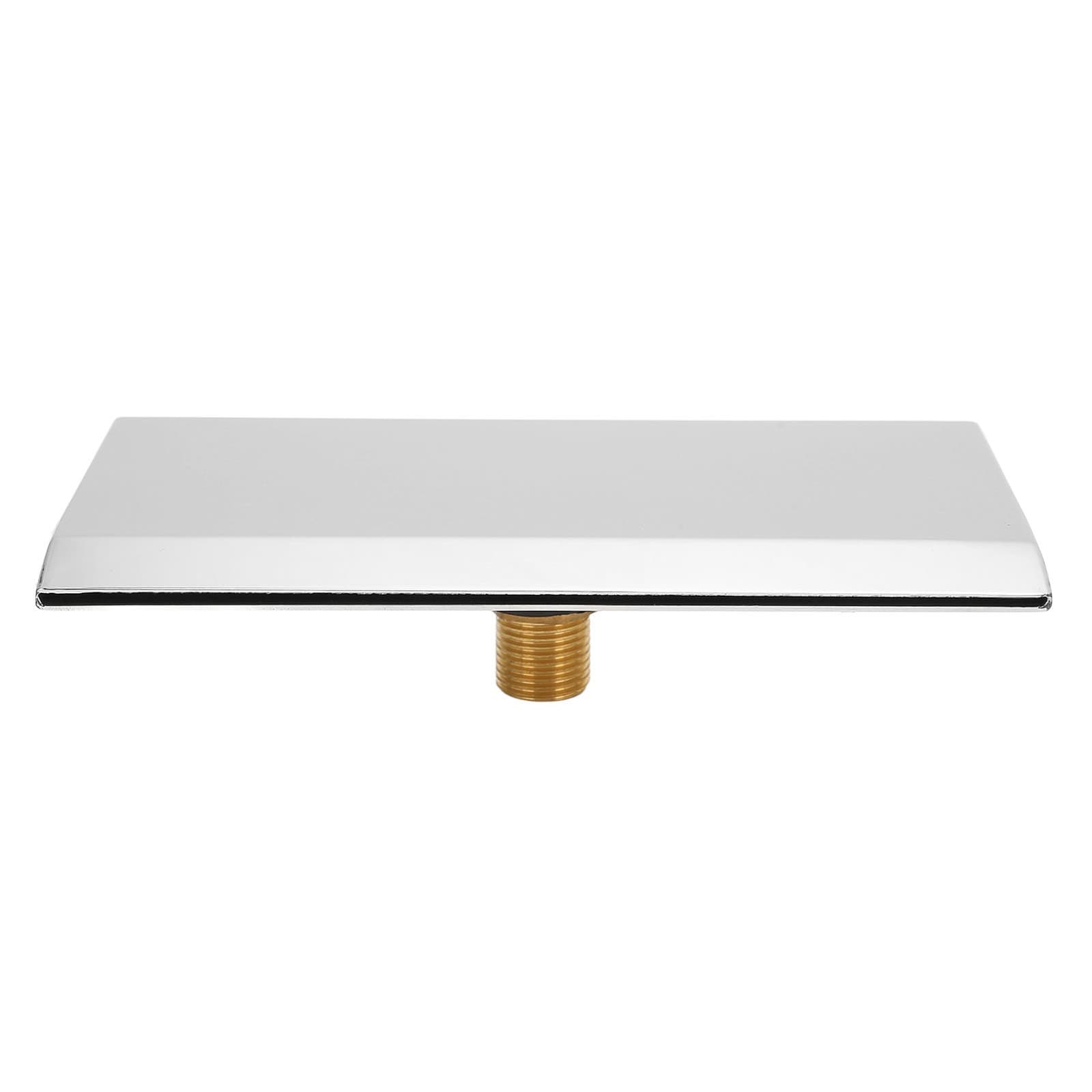 Wall Mounted Waterfall Water Outlet Silver Easy Install For Bathroom