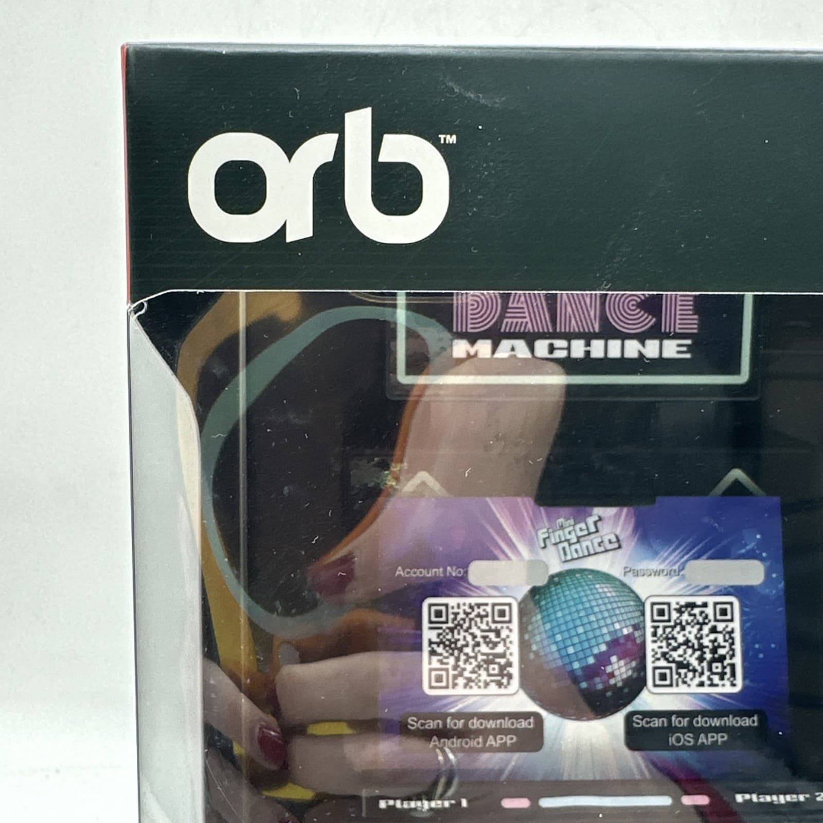 Orb Retro Mini Tabletop Arcade Finger Dance Mat Dancing Machine Fun Christmas view 2