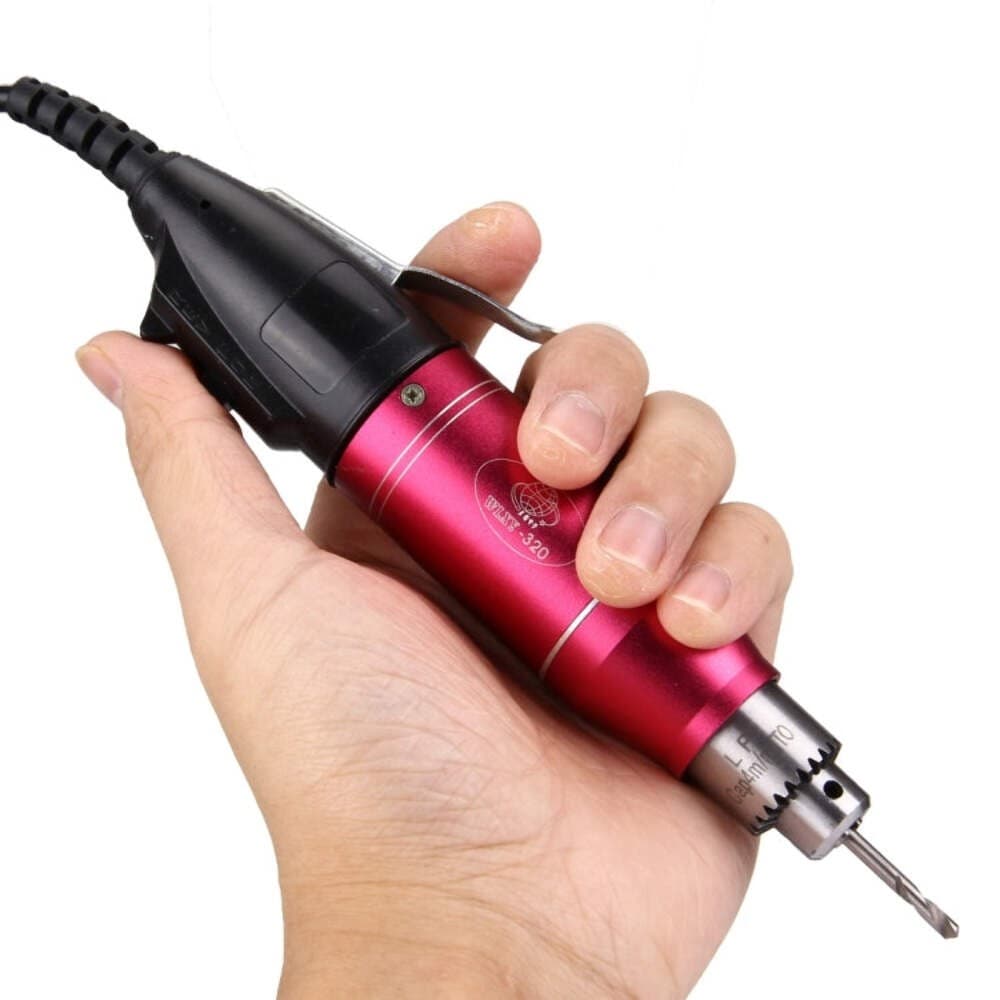 WLXY WL-320 Mini Electric Grinder with Speed Regulation| 110V-240V| Suitable Dri