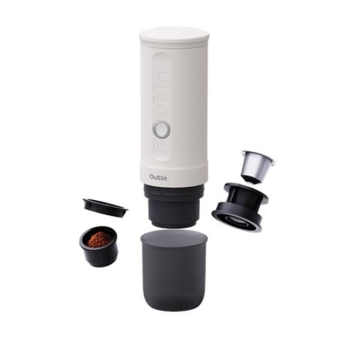 Outin - Nano Espresso Maker Pearl White Outin view 2