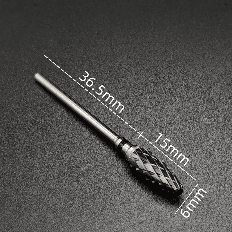 Ceramic Carbide Nail Drill Bit Rotate Burr Milling Nail Cutter Bits Electric Dri