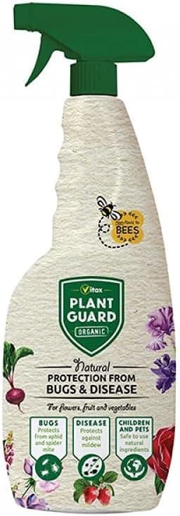 Vitax Organic Plant Guard Ready To Use 750ml Spray Protect Bugs and Disease