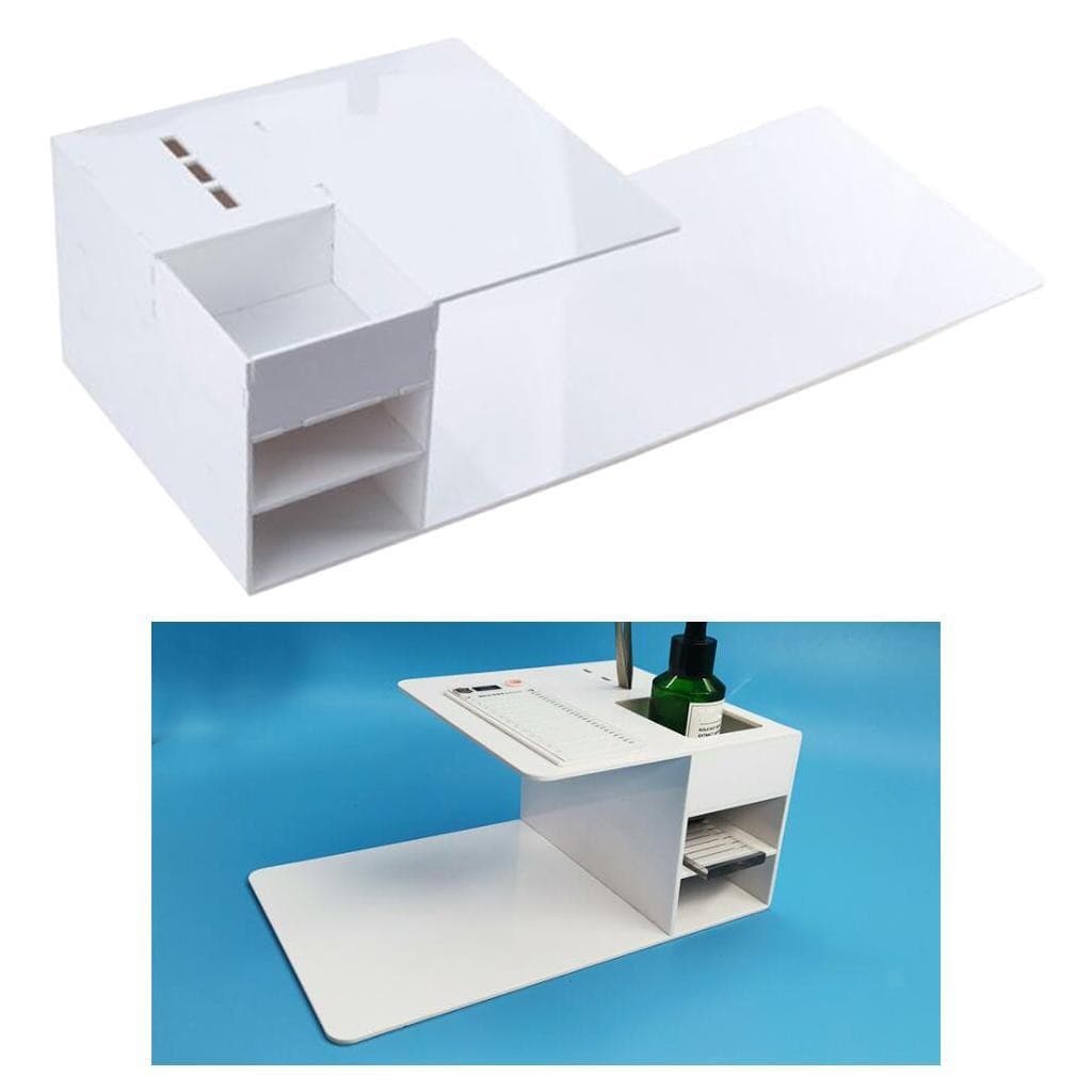Acrylic Extension Pillow Shelf Rack with The