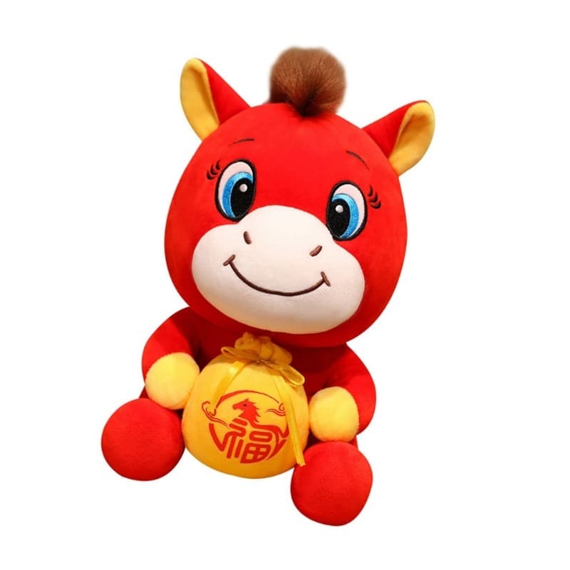 2026 Year of Horse Toy Home Holiday Decoration With PP Cotton Filling Mascots