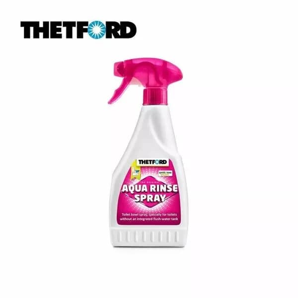 Thetford Aqua Rinse Spray Caravan Cassette Chemical Fluid Spray Cleaner 500ml