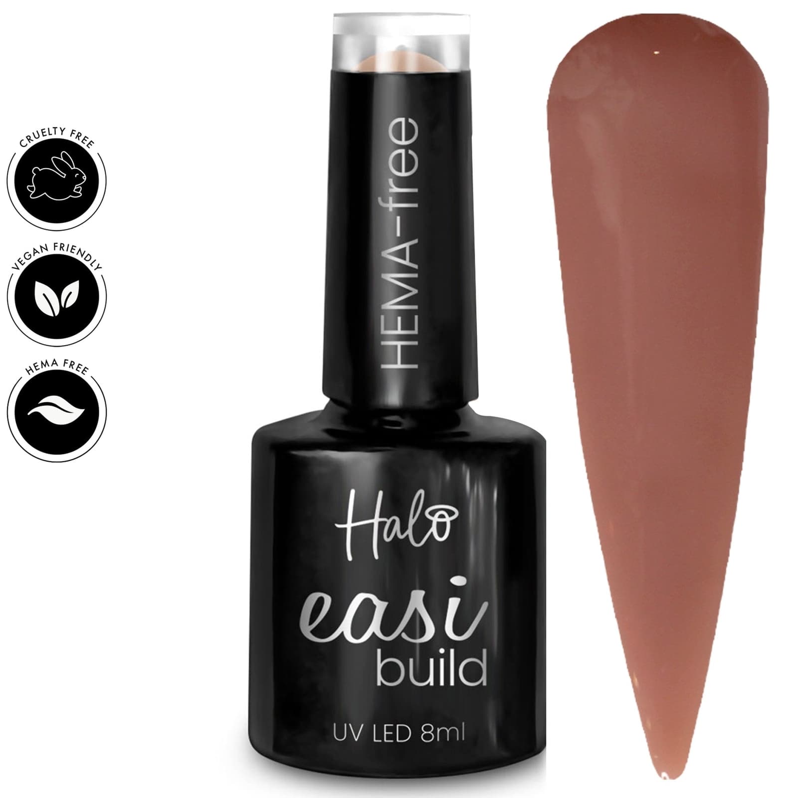 Halo French Fancy EasiBuild Vegan Brush On Builder Gel 8ml (N3029)