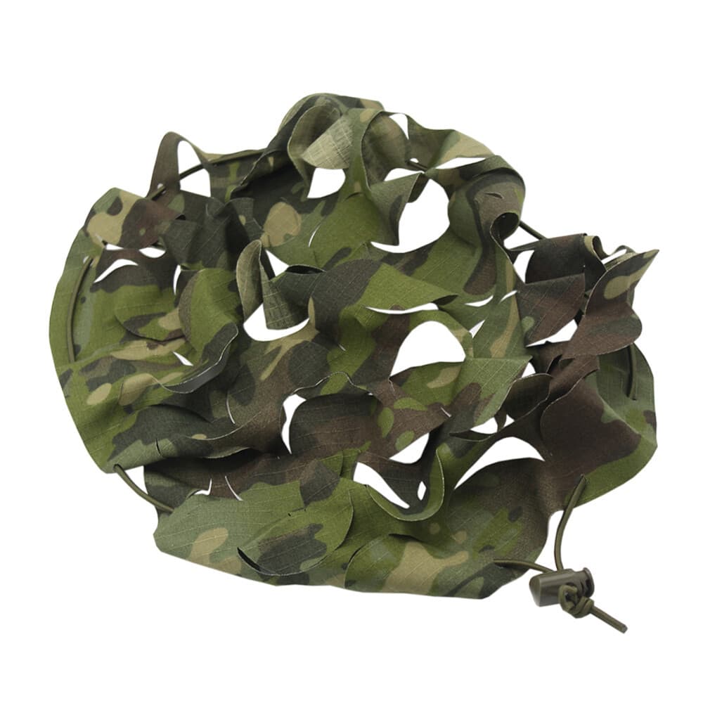 Tactical FAST Helmet Cover 3D Camouflage Helmet Cloth Gear Paintball Accessories