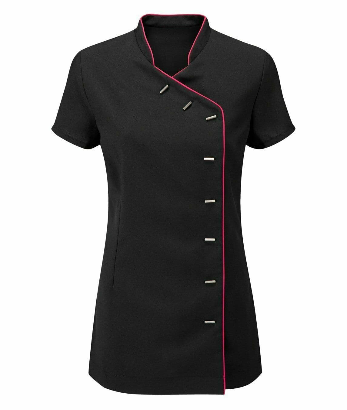 Womens SPA Nail Salon Therapist Carers Uniform Beauty Tunic Top For Hairdresser