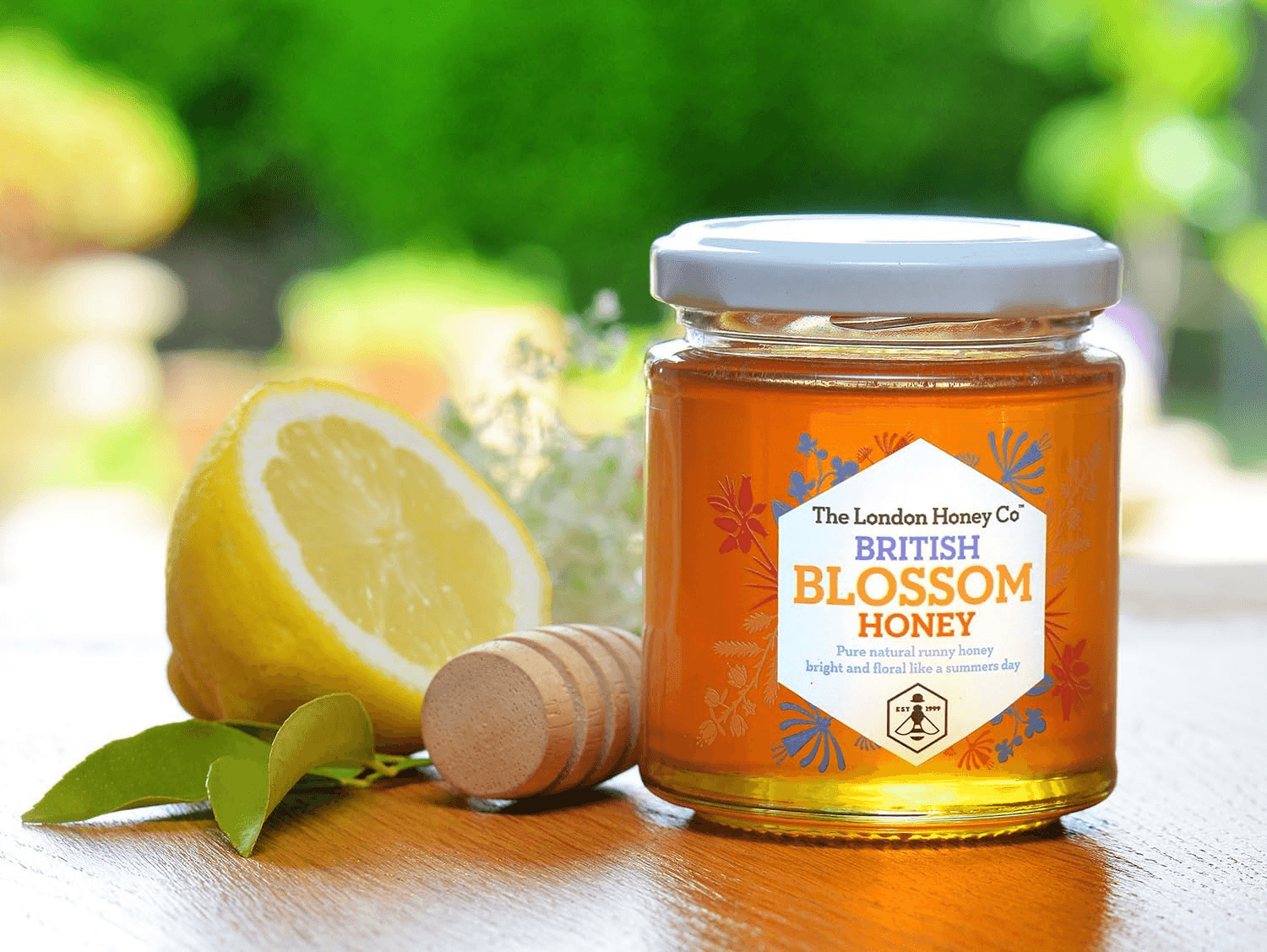 London Honey Company - British Blossom Jar 227G - 100% Pure Natural Unpasteurise view 2