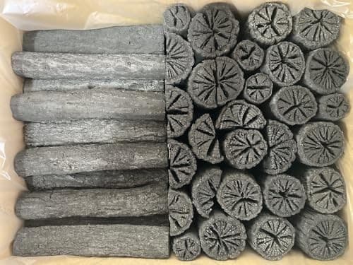 Tea Ceremony Utensils / Combination Charcoal for Furo (Brazier) from Kunugi Wood