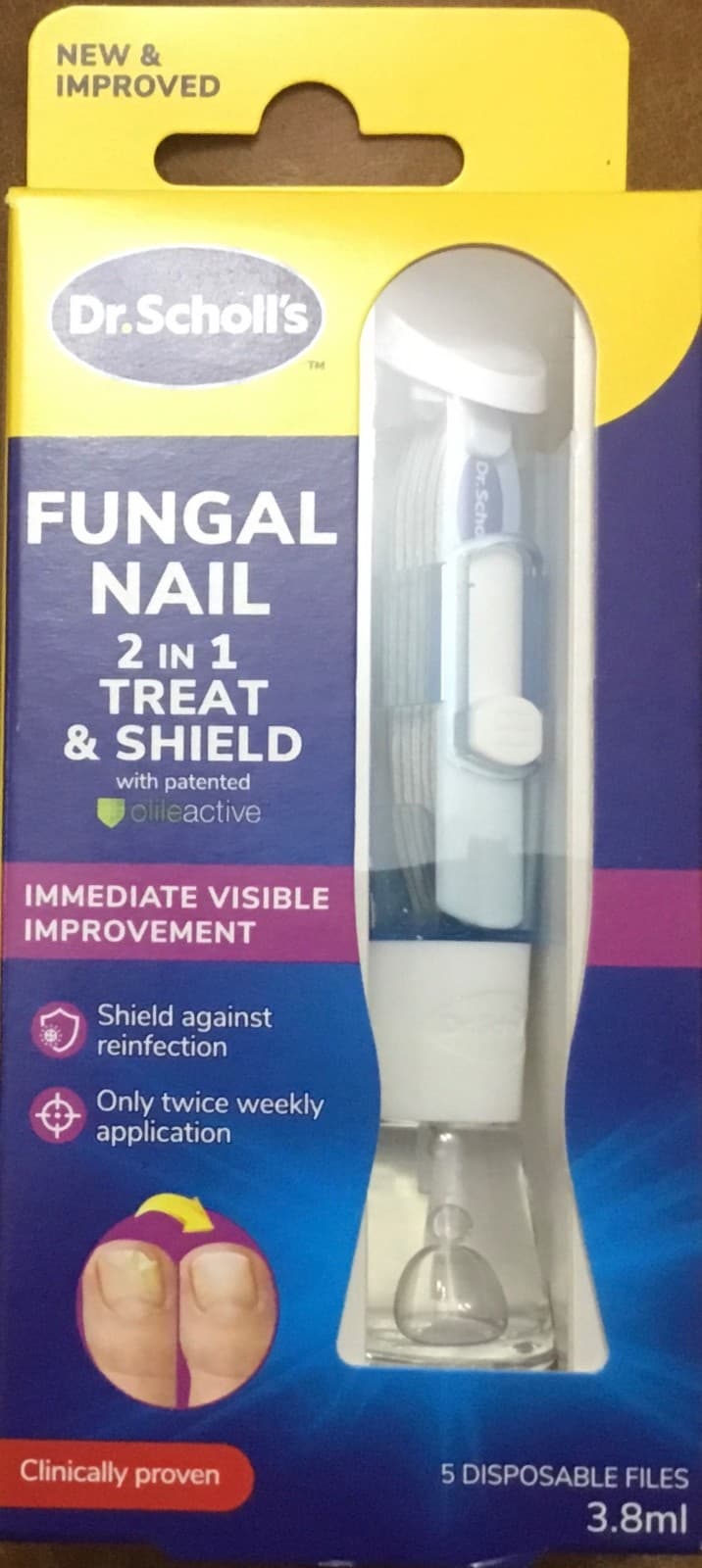 Scholl Fungal Nail Treatment. NEW IMPROVED EXP 03/2028